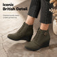👢✨ Dámské Kotníkové Boty na Klínku – Pohodlné, Stylové & Elegantní pro Podzim a Zimu