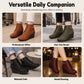 👢✨ Dámské Kotníkové Boty na Klínku – Pohodlné, Stylové & Elegantní pro Podzim a Zimu