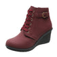 👢✨ Dámské Kotníkové Boty na Klínku – Pohodlné, Stylové & Elegantní pro Podzim a Zimu