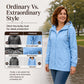 Dámská voděodorná outdoorová bunda s kapucí – větruodorná, prodyšná, 9 barev, S–5XL