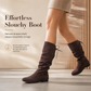 👢 Dámské šněrovací mid-calf kozačky – vintage ležérní kotníkové boty s masivním podpatkem